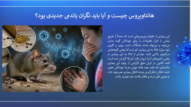 قالب پاورپوینت عفونت های ویروسی هانتاویروس 2 پاورپوینت عفونت های ویروسی هانتاویروس