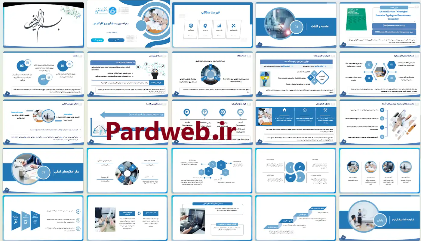پاورپوینت نوآوری و کارآفرینی 3 اسلایدهای پاورپوینت نوآوری و کارآفرینی