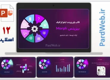 قالب پاورپوینت اینفوگرافیک بیزینس Morph